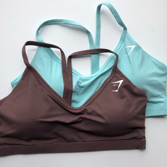 Gymshark Other - Gymshark XL V Neck Training Sports Bra Set